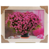 Картина 5D DS835/133 №133 36*46 "Розовые цветы"