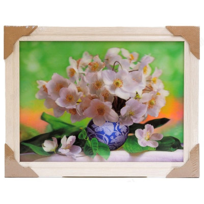 Картина 5D DS835/137 №137 36*46 "Цветы"