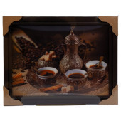 Картина 5D DS835/142 №142 36*46 "Кофе"