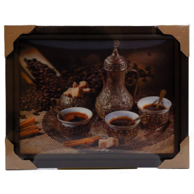 Картина 5D DS835/142 №142 36*46 "Кофе"