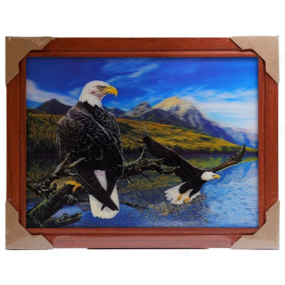 Картина 5D DS835/157 №157 36*46 "Два орлана"