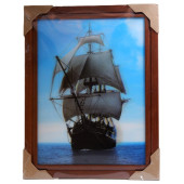 Картина 5D DS835/165 №165 36*46 "Корабль"