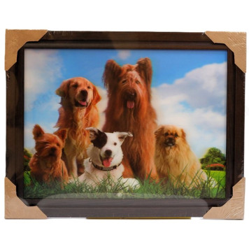 Картина 5D DS835/172 №172 36*46 "Собаки 3"