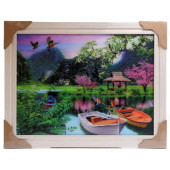 Картина 5D DS835/181 №181 36*46 "Райское озеро"