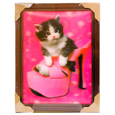 Картина 5D DS835/187 №187 36*46 "Котенок"