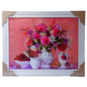 Картина 5D DS835/2 №2 "Цветы и печенье"