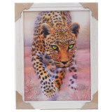 Картина 5D DS835/20 №20 "Гепард с зелеными глазами"