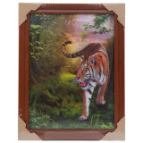 Картина 5D DS835/21 №21 "Тигр в лесу"