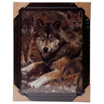 Картина 5D DS835/32 №32 "Волчица"