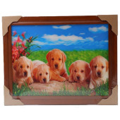 Картина 5D DS835/37 №37 "5 щенков"