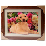 Картина 5D DS835/39 №39 "Большой щенок с розой"