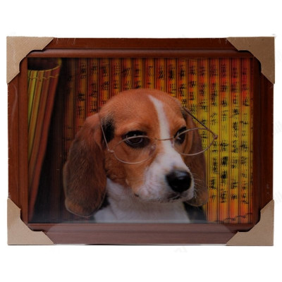 Картина 5D DS835/43 №43 "Собака в очках"