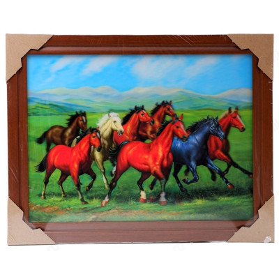 Картина 5D DS835/45 №45 "Скакуны"