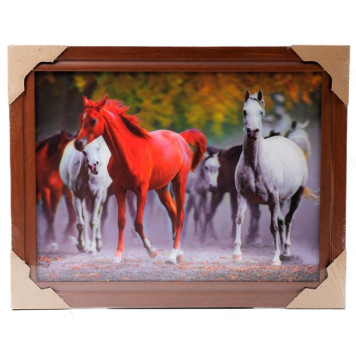 Картина 5D DS835/46 №46 "Стадо коней"