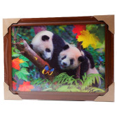 Картина 5D DS835/54 №54 "Панды на дереве"