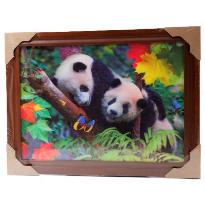 Картина 5D DS835/54 №54 "Панды на дереве"