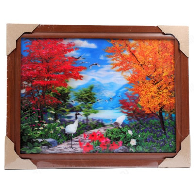 Картина 5D DS835/57 №57 "Журавли"