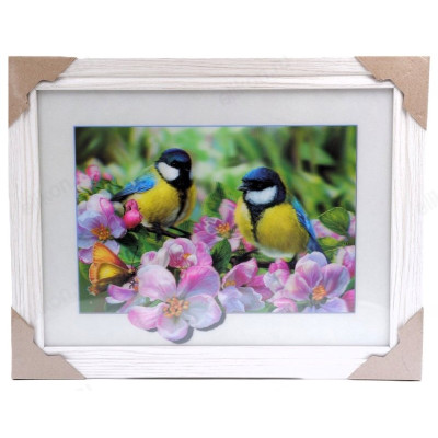 Картина 5D DS835/60 №60 "Синицы"