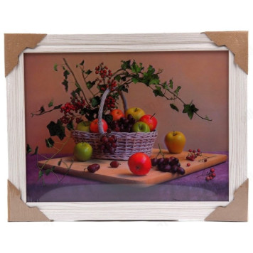 Картина 5D DS835/70 №70 "Корзина с фруктами"