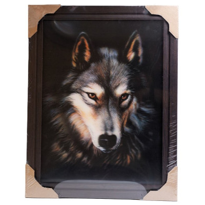 Картина 5D DS835/87 №87 36*46 "Волк"