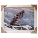 Картина 5D DS835/92 №92 36*46 "Волк 2"