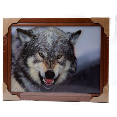 Картина 5D DS835/95 №95 36*46 "Волк 3"