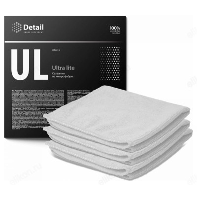 Салфетка 40*40 микрофибра Ultra Lite 3шт DT-0215