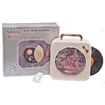 Колонка Bluetooth DZ-010 pink