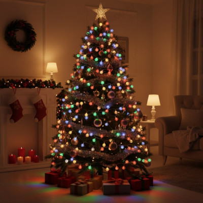 Гирлянда Е-09 150LED 5м цветн-2