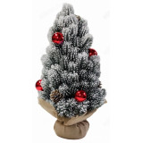 Сувенир елка в мешке с шариками 33см ЕМ-33