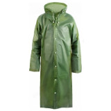 Дождевик Komfi EVA005G с капюшоном на кнопках ЗЕЛЕНЫЙ