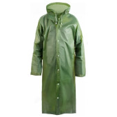 Дождевик Komfi EVA005G с капюшоном на кнопках ЗЕЛЕНЫЙ