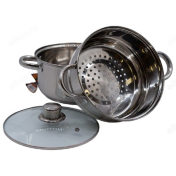 Мантоварка стальная F-01201-202ST 20см 3,3л