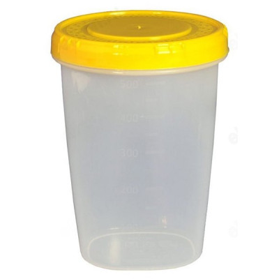 Банка пластик 600мл-1