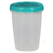 Банка пластик 600мл