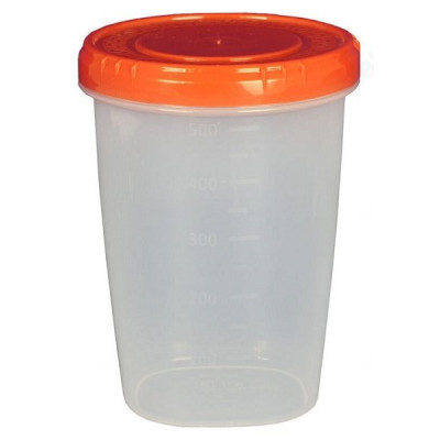 Банка пластик 600мл-2