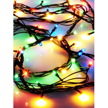 Гирлянда № F-1 100л/8м цв