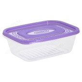 Контейнер пластик 0,6л с крышкой