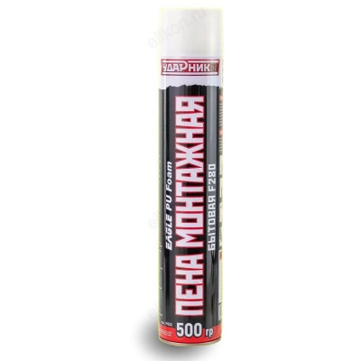 Пена монтажная Ударник всесезонная 500г F280-500