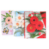 Пакет подарочный 32*26*10 бумага F-3