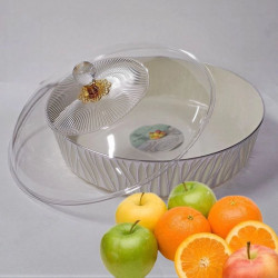 Блюдо для фруктов Ф-363 с крышкой