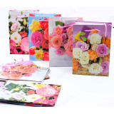 Пакет подарочный 20*14*7 бумага F-5