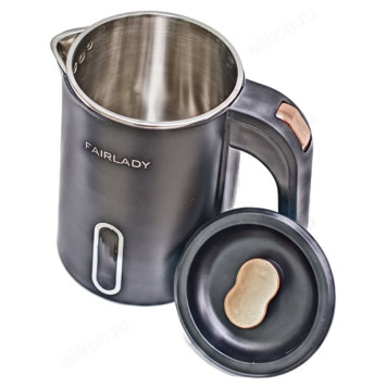 Чайник металлический FA-1080 0,8л Black-2