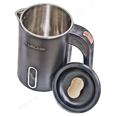 Чайник металлический FA-1080 0,8л Black-3