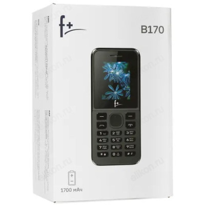 Мобильный телефон F+ B170, Black-6