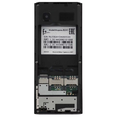 Мобильный телефон F+ B241 Silver-4