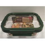 Контейнер с крышкой стекло 1,05 л FE- BXH9