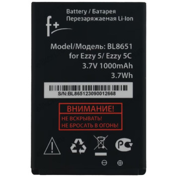 Мобильный телефон F+ Ezzy5, Black-5