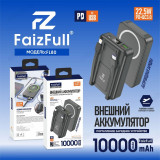 Power Bank 10000mAh 22,5W FaizFull FL80 black
