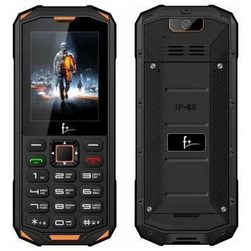 Мобильный телефон F+ R240 Black/Orange